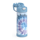 Thermos FUNtainer Bottle with Spout - 470mL - Tie Dye-Durable snap-on lid cover