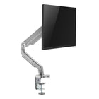 Uplite up to 32" Single Monitor Mount with Mechanical Spring Fully Adjustable Articulating Stand, Sliver (UPMM32M)-Desk clamp Mounts to the back of your desk (up to 4" thick) via a heavy-duty C-clamp or optional grommet mount
