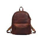 Tolredo Cronos Leather Backpack Bag - Brown-Responsible sustainable living: no chemicals used in leather tanning process (vegetable tanned)