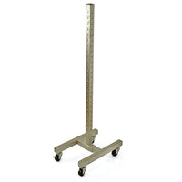 Azar Displays 62" x 23.5" x 16" Single Apparel Displayer (300900)-Base stands on four heavy duty locking wheels