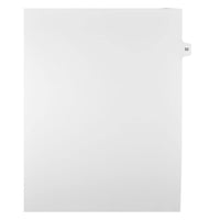 Mark Maker Legal Exhibit Index Tab White Single Tabs, 1/15th Cut, Letter Size, No Holes, Number 33, 25 Pack-White Single Tabs, 1/15th Cut