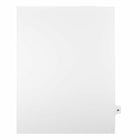 Mark Maker Legal Exhibit Index Tab White Single Tabs, 1/15th Cut, Letter Size, No Holes, Number 28, 25 Pack-White Single Tabs, 1/15th Cut