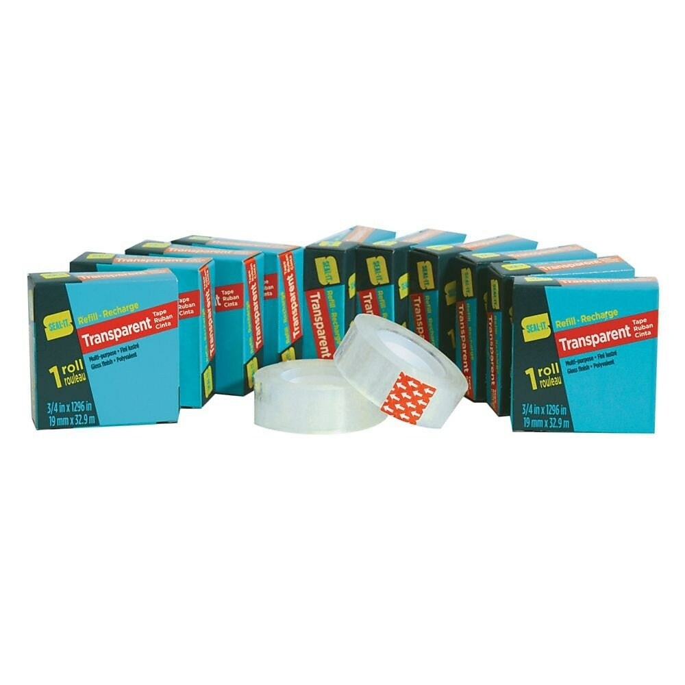 Turxayox 6 Rolls Transparent Tape Refills, Clear Tape, Hand India