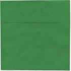 JAM Paper 8.5 x 8.5 Square Envelopes, Brite Hue Christmas Green, 50 Pack (2792295I)-Christmas green brite hue square envelope