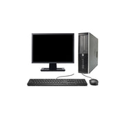 HP ProDesk 6200 Small Form Factor Refurbished Desktop Computer bundled with one 19" LCD Monitor - Intel Core i5-2400 - 1TB HDD-Processor: Intel Core i5-2400 Processor