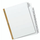 Avery 8 Big Tab Write & Erase Dividers-Tabs are 1.5x bigger than standard tabs to provide more space for writing