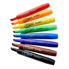 Mr. Sketch Scented Watercolour Marker - Chisel Tip - Assorted Colours-Set includes red/cherry, blue/blueberry, green/mint, yellow/lemon, black/licorice, brown/cinnamon, orange/orange, purple/grape