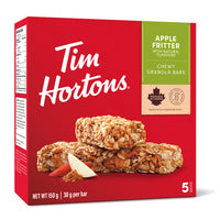 Tim Horton's Granola Bar Apple Fritter - 5 Pack-Apple Fritter