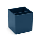 Poppin Pen Cup - Slate Blue-Pen Cup with two compartments