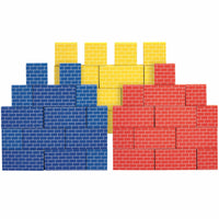 Bankers Box At Play Building Blocks - 40 Pack-Heavy Duty: These blocks are strong enough to hold up to 150 lbs