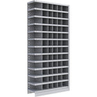 Metalware RK272 Boltless Shelving Unit, 13-Shelves, 36" x 18" x 76", Light Grey-Adjustable shelving system that provides high strength, yet economical storage capacity for your needs