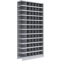 Metalware RK272 Boltless Shelving Unit, 13-Shelves, 36" x 18" x 76", Light Grey-Adjustable shelving system that provides high strength, yet economical storage capacity for your needs