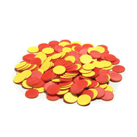 Didax Plastic Two-Colour Counters, 200 Pack (DD-2503)-Ages 5 - 14 years and grades k - 8