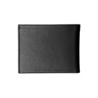 Champs Leather RFID Slim Wallet - Black-2 slot pockets for additional storage of cards and receipts