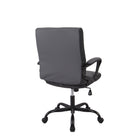 Brassex Jace Task Chair - Charcoal-350mm powder-coated base