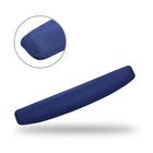 DAC MP-124 Super-Gel Contoured Keyboard Wrist Rest, 18-3/8 x 3-1/8 x 3/4", Blue-Smooth and breathable luxurious Lycra fabric