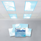 Educational Insights Classroom Light Filters - 2' x 4' - Clouds - Set of 4-Heat-resistant and certified safe: This set includes four 2' x 4' heat-resistant Classroom Light Filter panels and a Certificate of Conformance for flame retardancy