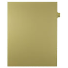 Mark Maker Legal Exhibit Index Tab Buff Single Tabs, 1/25th Cut, Letter Size, No Holes, Number 180, 25 Pack-Buff Single Tabs, 1/25th Cut