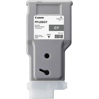 Canon PFI-206 Grey Ink (300ml) for IPF 6400 / 6450-Grey