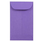 JAM Paper #3 Coin Envelopes, 2.5 x 4.25, Brite Hue Ultra Violet Purple, 500 Pack-Coin Envelopes