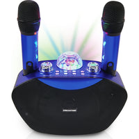 Singsation Freestyle Wireless Karaoke System - Blue-Pair to your phone or tablet and sing along, works with all karaoke apps