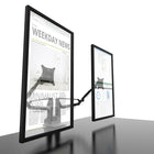Kanto DMS2000 Gas Shock Dual-Monitor Arm Desktop Mount for 17-inch to 32-inch Displays, Black-Fits most flat panel computer monitors from 17" to 32"