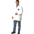 Dupont Personal Protection, Tyvek 400 Lab Coat, Tyvek, White, 3X-Large - 12 Pack-Colour: White