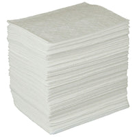 SPC Basic Oil Only Sorbents Pads, SEB510, Light-Weight, 200 Pack-Pads, Light-Weight