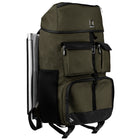 Lencca Logan 17" Laptop Travel Backpack - Green-Adaptable DSLR Organizer