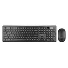 Marvo 2.4G Wireless 108-Concave Keycaps Design Keyboard and Mouse Combo Set - Black-ergonomic shape of the keycaps