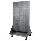 Quantum 25" X 72" Storage System Mobile Louvered Rack (QMD-36H)-Quantum 25" X 72" Storage System Mobile Louvered Rack (QMD-36H)