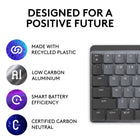 Logitech MX Mechanical Wireless Illuminated Performance Keyboard - Clicky-Multi-device, multi-OS: Pair MX Mechanical Bluetooth wireless keyboard with up to 3 devices on nearly any operating system via Bluetooth Low Energy or included Logi Bolt receiver