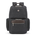 Swiss Gear Poly 17.3" Computer Backpack - Grey-Grey polyester