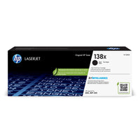HP 138X LaserJet Toner Cartridge - High Yield - Black-Black toner