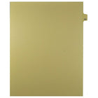 Mark Maker Legal Exhibit Index Tab Buff Single Tabs, 1/25th Cut, Letter Size, No Holes, Number 154, 25 Pack-Buff Single Tabs, 1/25th Cut