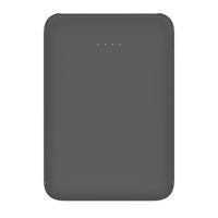 Basic Tech 5000mAh Power Bank - Charcoal-Up to 2 Full Charges for Smartphones