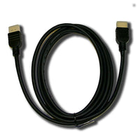 Electronic Master 12' Male to Male HDMI Cable (Blister Packaging), 3.1" x 5.5" x 7.1", Black-Full HD 1080p and beyond