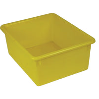 Romanoff Products Stowaway Letter Box No Lid Yellow, 3 Pack (ROM16103)-Dimensions: 10 1/2"W x 5"d x 13"L