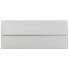 JAM Paper #10 Passport Business Envelopes - 4.125" x 9.5" - Granite Silver Recycled - 50 Pack-Colour: Granite 