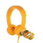 BuddyPhones Explore+ SunYellow-Wired + Inline Mic