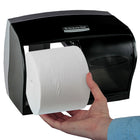 Scott Essential Coreless Standard Roll Toilet Paper - 2-Ply - White - 36 Pack-Each bath tissue roll is nearly 15% longer than standard roll bathroom tissue, with 100% core and paper wrap elimination