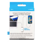 LOGiiX Power Plus 65W Duo Wall Charger - White-65W USB-C port & fast charging USB-A port charge 2 devices simultaneously