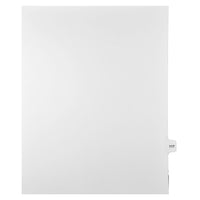Mark Maker Legal Tabs - Letter Size - White - 1/15th cut - 25 tabs per package - 5 packages Pack - Number 117-White Single Tabs
