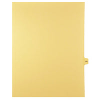 Mark Maker Legal Tabs - Letter Size - Buff - 1/15th cut - 25 tabs per package - 5 packages Pack - Number 115-Buff SingleTabs