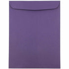 JAM Paper Open End Catalog Envelopes - 9" x 12" - Dark Purple - 25 Pack -Colour: Dark Purple