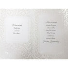 Rosedale 5-1/2" x 8" May God's Love Comfort You Sympathy Greeting Cards And Envelopes, 6 Pack (19959)-Card shop quality greeting cards