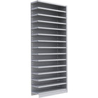 Metalware RK352 Boltless Shelving Unit, 15-Shelves, 36" x 18" x 88", Light Grey-Adjustable shelving system that provides high strength, yet economical storage capacity for your needs