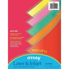 Pacon Bond Paper, 8.5"X11", Brights Assortment, 100 Ct, 300 Pack (PAC101049)-8.5"W x 11"L