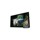 EluneVision 115" Reference Studio 4K Fixed Frame Projector Screen, 16:9-Dimensions: 115" diagonal (100" x 56") viewable with luxurious 5" black velour covered aluminum frame border