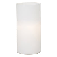 Eglo Geo In-Line Switch Table Lamp - 8" - White Glass-Table Lamp